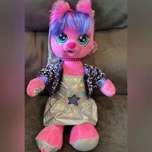 Build-A-Bear Honey Girl Rock Star Risa Plush NWT